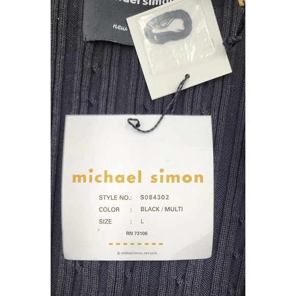 Muchael Simon Y2K Rainbow Crochet Floral Open Cardigan Size… - Picture 11 of 13